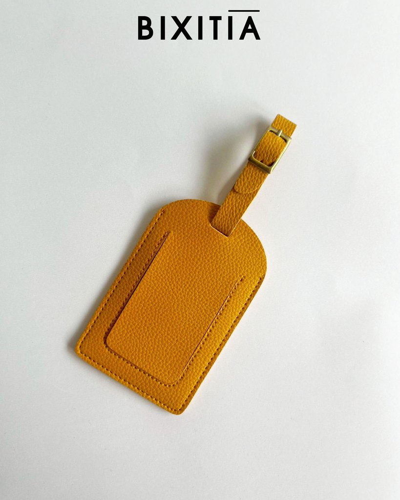 Luggage Tag ห้อยกระเป๋า หนัง PU (KT-103)