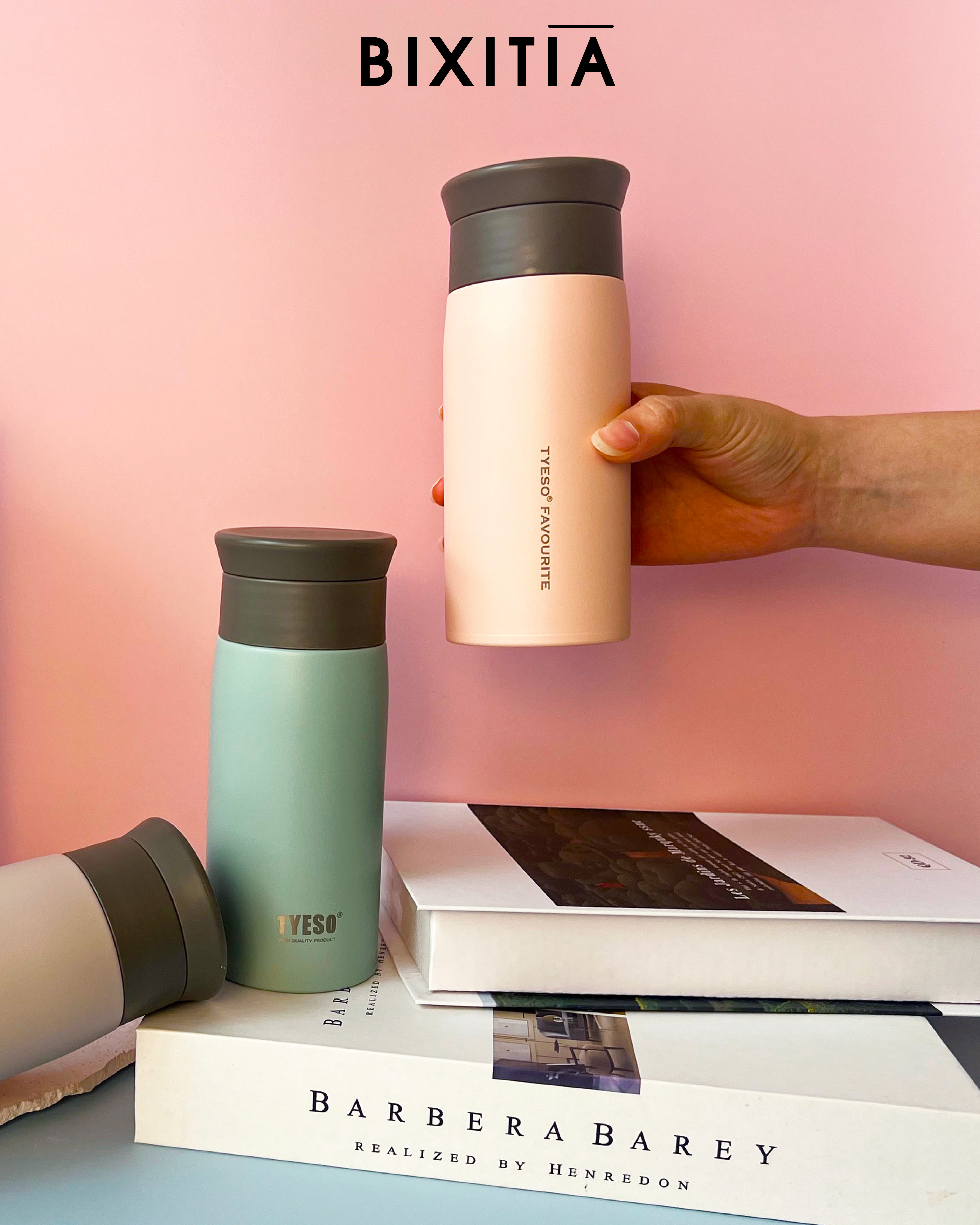 กระบอกน้ำไม่มีหู Travel Tumbler 350ml. GG-167
