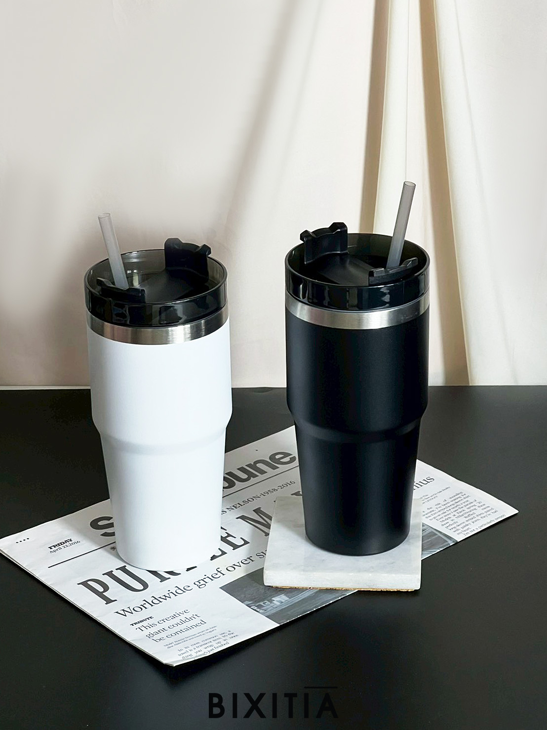 กระบอกน้ำเก็บอุณหภูมิ พร้อมหลอด GG-219