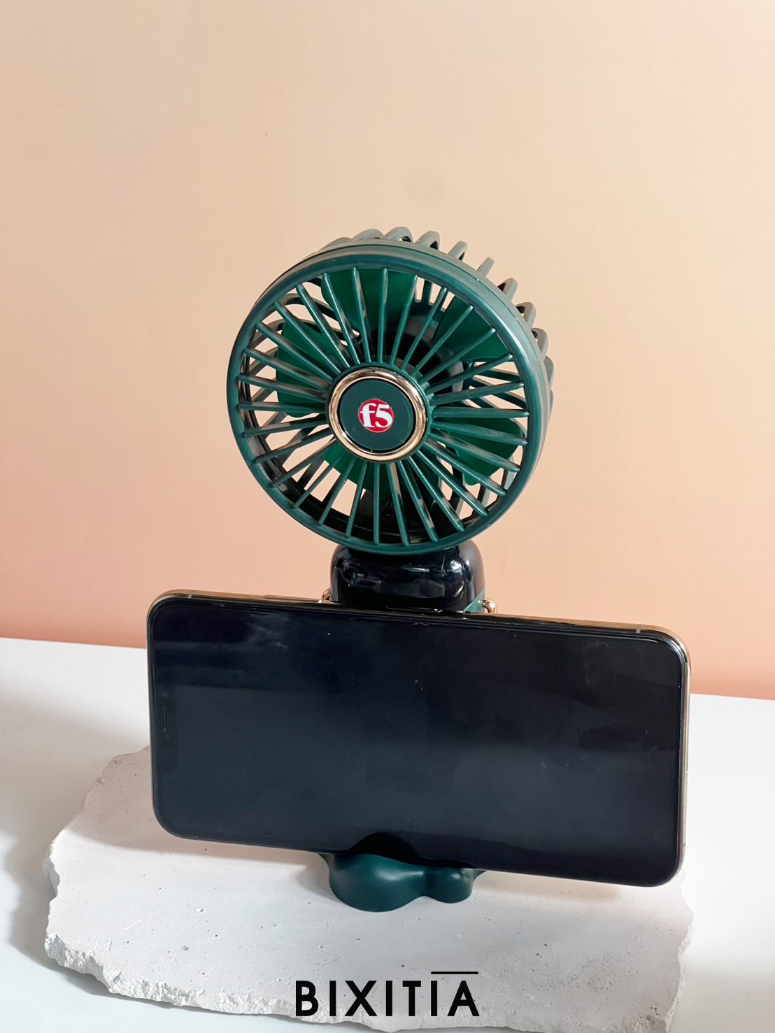 พัดลมพกพา คอปรับได้90องศา 5 ระดับ  1200mAh รุ่น FS15M EE-178