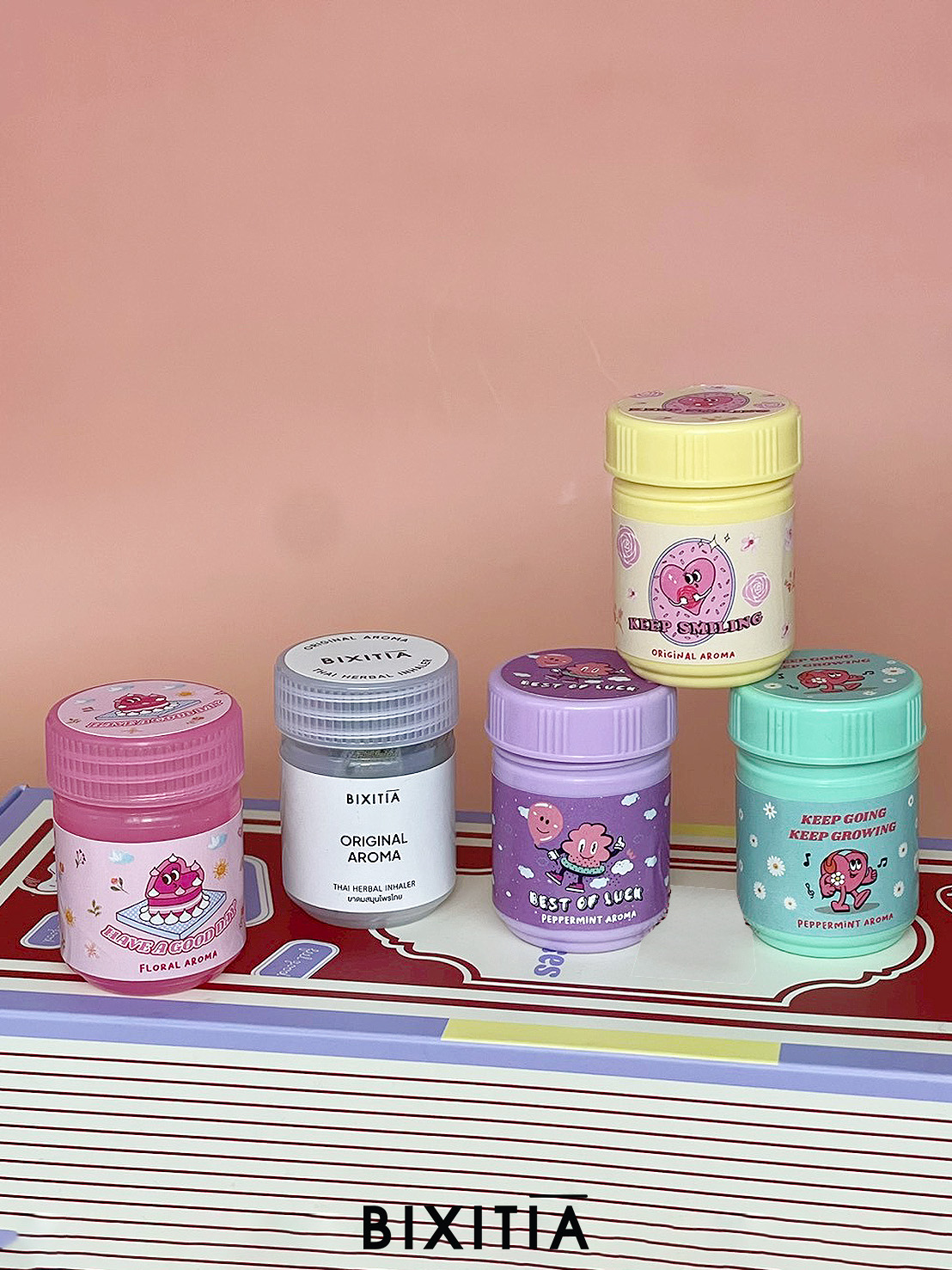 ยาดมสมุนไพรไทย THAI HERBAL INHALER ขนาด 25 กรัม IH-139