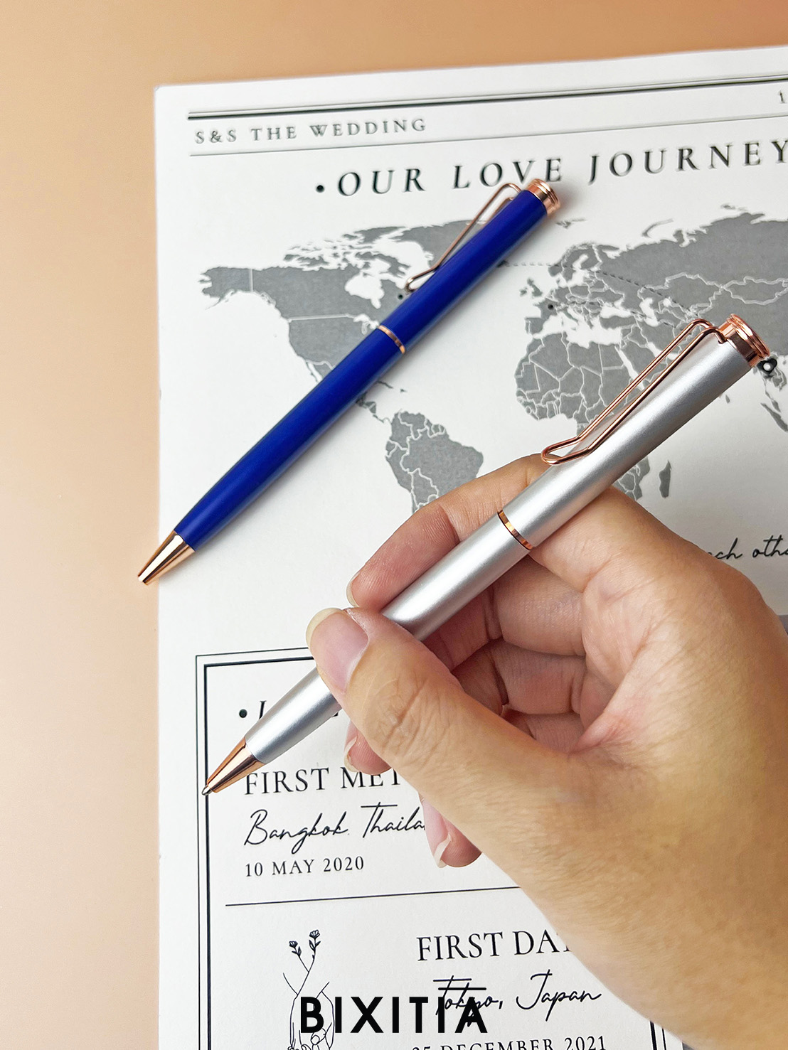 ปากกาลูกลื่น แบบกด  BP-127