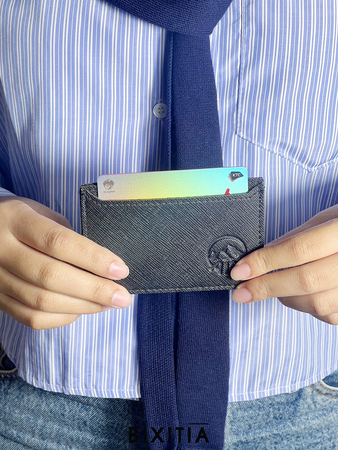 กระเป๋าหนังใส่นามบัตร KB-104