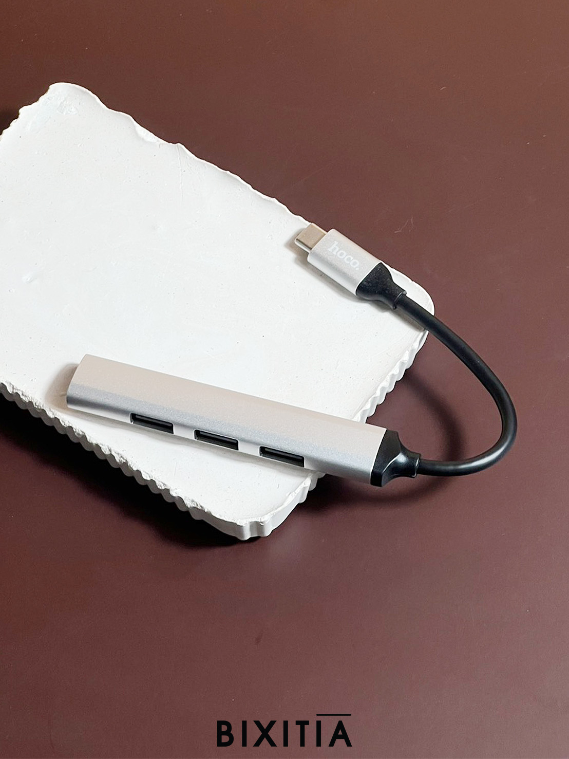 Hoco Hub Type 4 in 1 Adapter ฮับต่อพ่วงเพิ่มช่อง USB EE-216