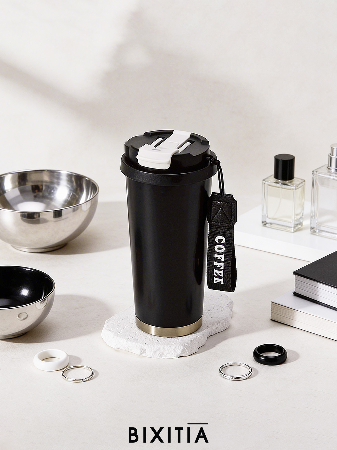 แก้วน้ำเก็บอุณหภูมิ ฝาปิด GG-218