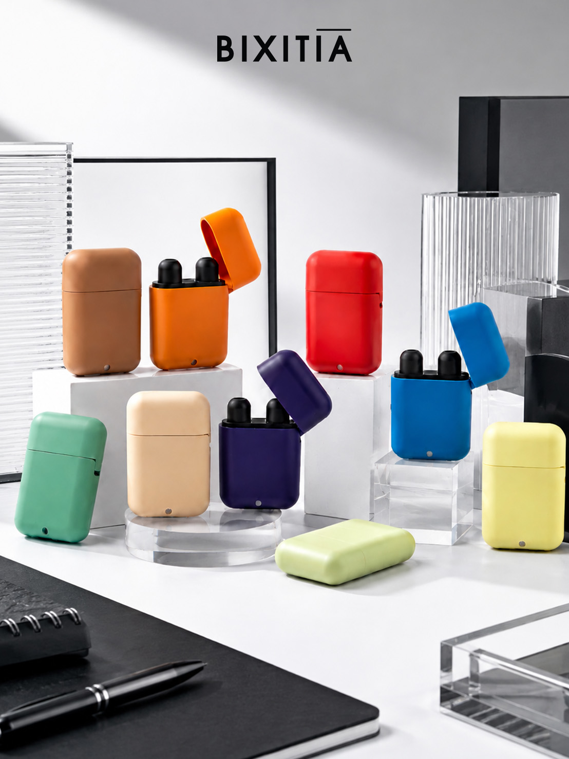 ของพรีเมี่ยม Double Inhaler ยาดม 2 รู กลิ่นวานิลลาและเปปเปอร์มินต์ IH-123