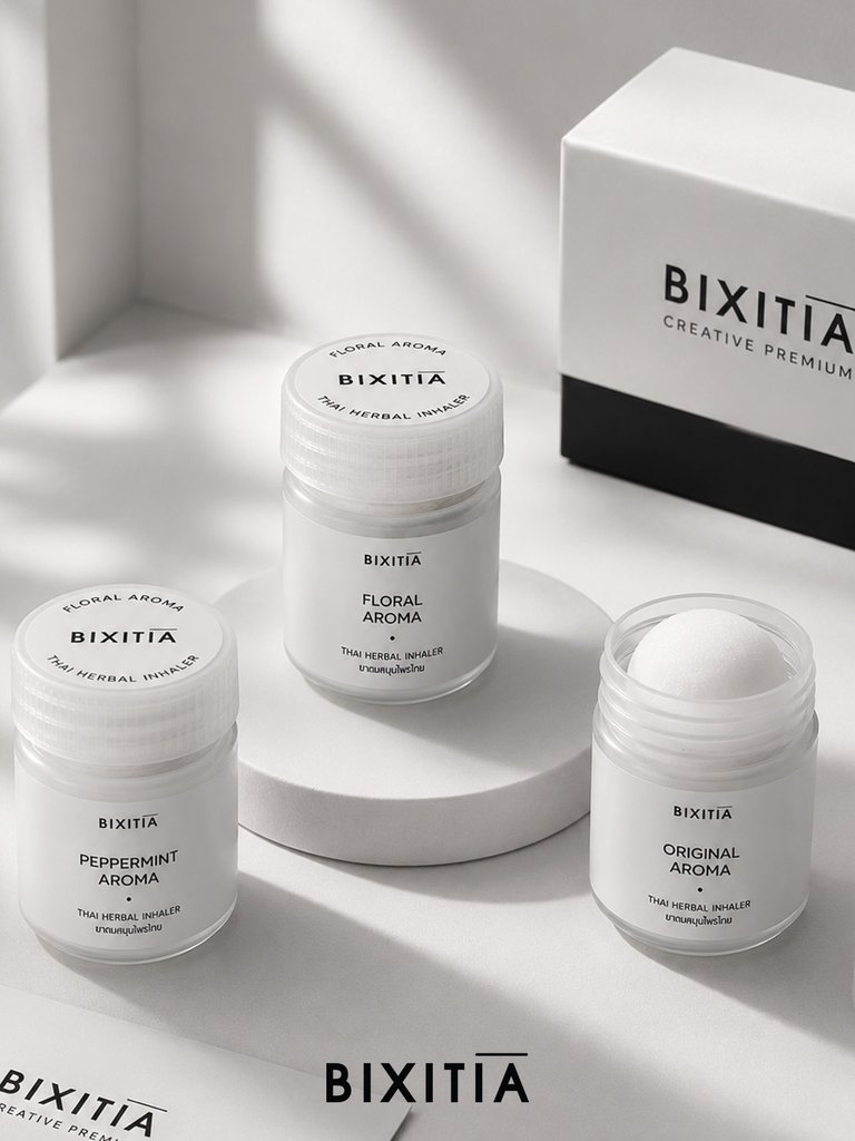ของพรีเมี่ยม ยาดมพิมเสนน้ำ กลิ่นวานิลลาและเปปเปอร์มินต์ IH-159