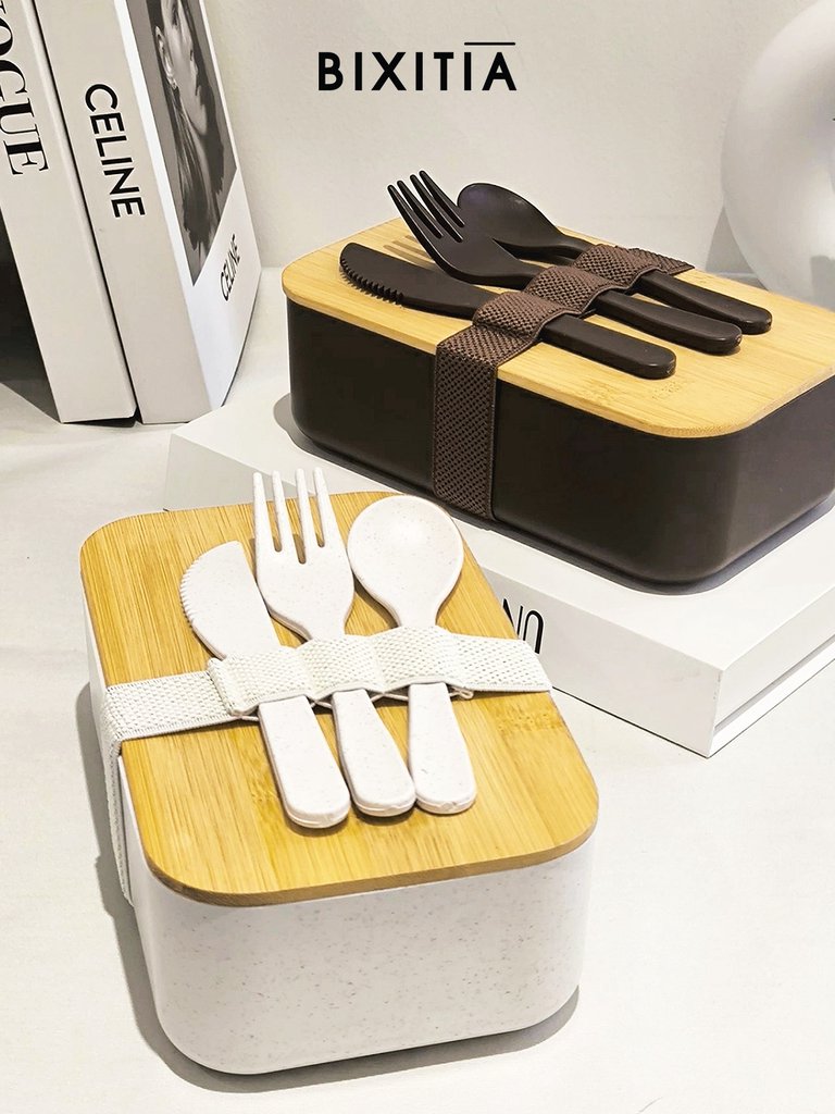 ของพรีเมี่ยม Wheat straw lunch box CGB-101