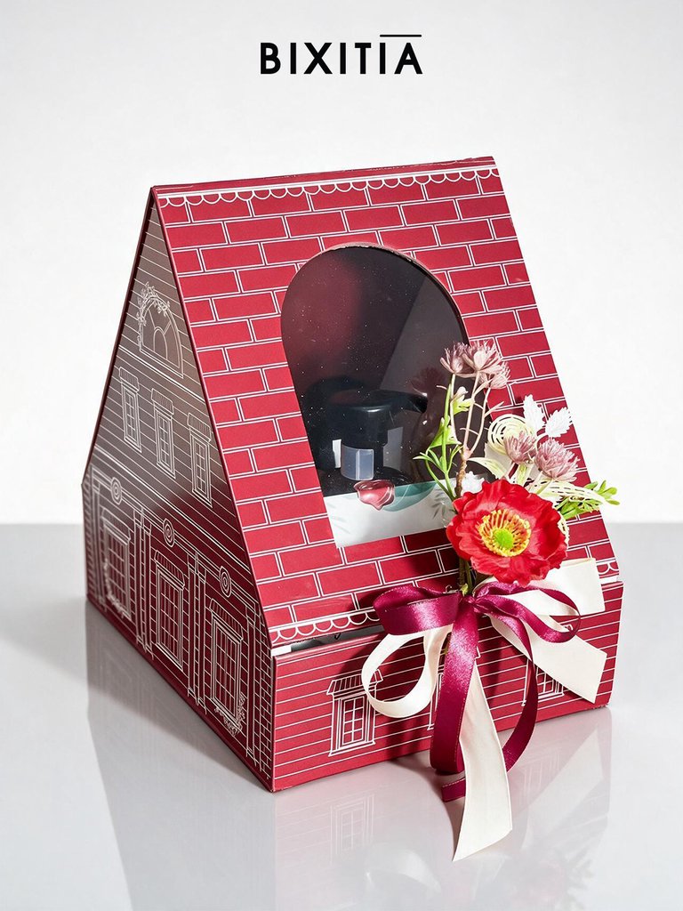 Premium Gift Box | กล่องของขวัญพรีเมียม กล่องของขวัญทรงบ้านเปิดหน้า