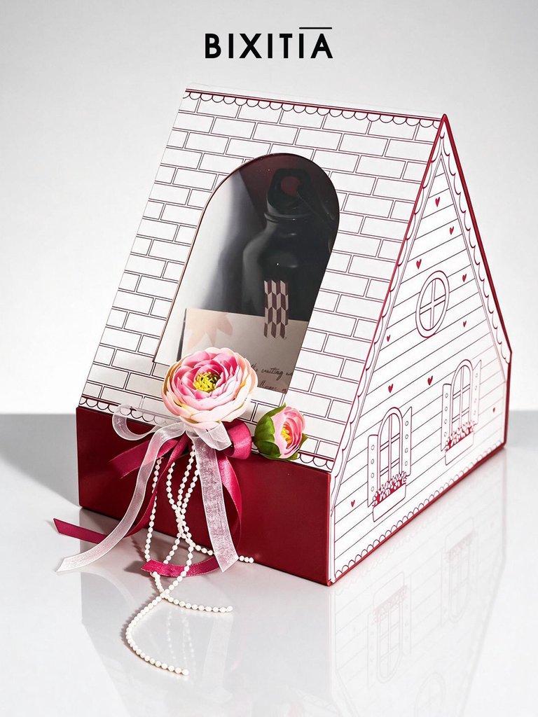 Premium Gift Box | กล่องของขวัญทรงบ้านเปิดหน้า
