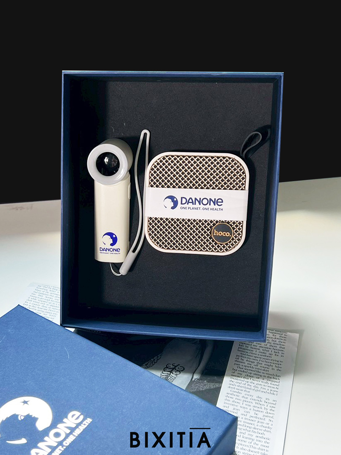 Premium set IT ลำโพงบลูทูธ Turbo fan หน้าจอดิจิตอล พร้อมกล่อง PIT-007