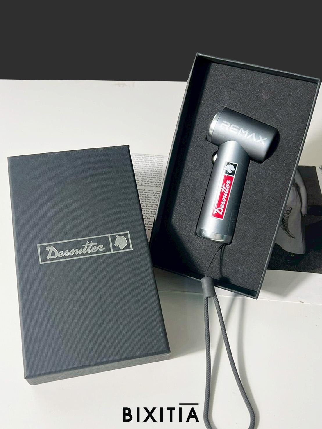 Premium set IT Remax fan high-speed handheld พร้อมกล่อง PIT-021