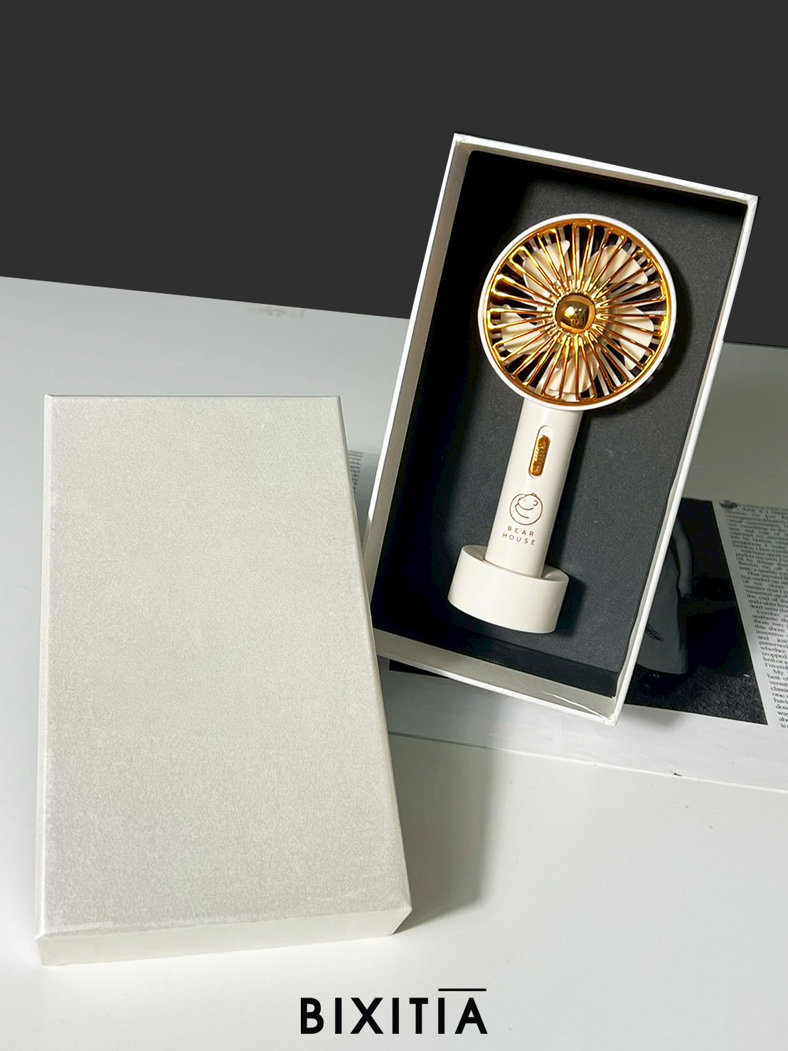 Premium set IT พัดลมพกพา 2 in 1 พร้อมกล่อง PIT-022