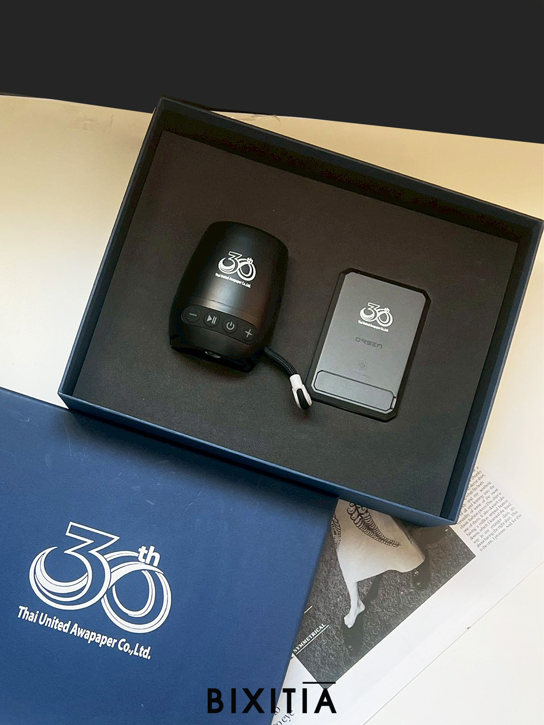 Premium set IT ลำโพงบลูทูธ Powerbank MagCharge พร้อมกล่อง PIT-010