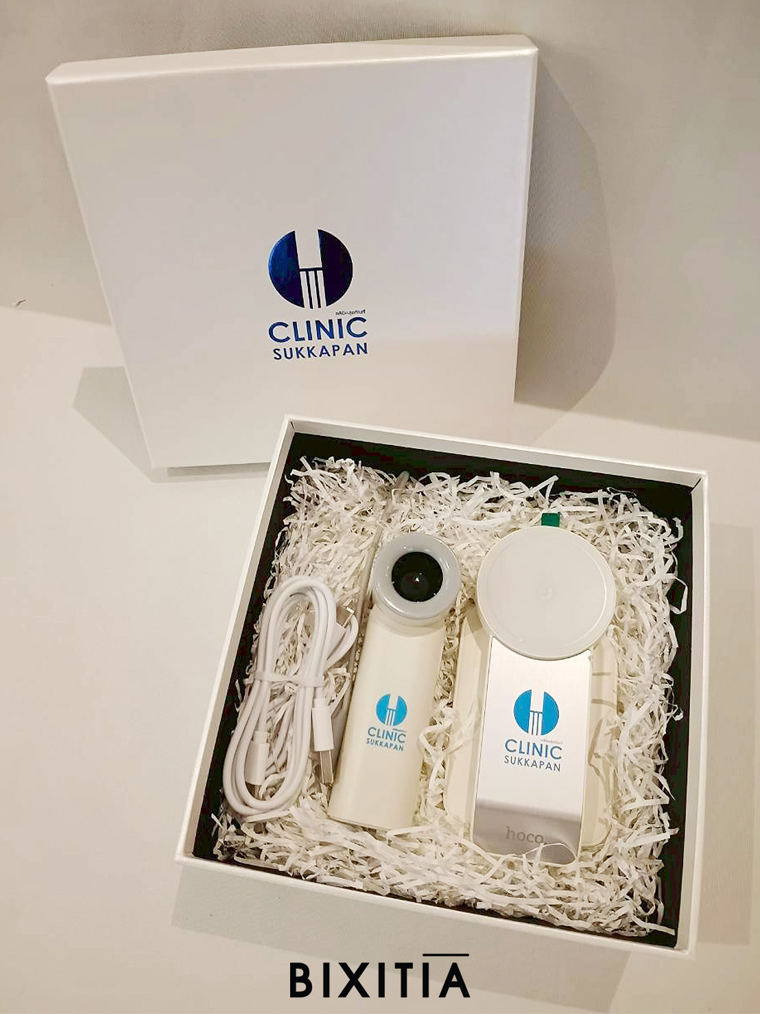 Premium set IT Turbo fan หน้าจอดิจิตอล Hoco CQ3 Motorcycle folding 3 in 1 magnetic wireless พร้อมกล่อง PIT-028