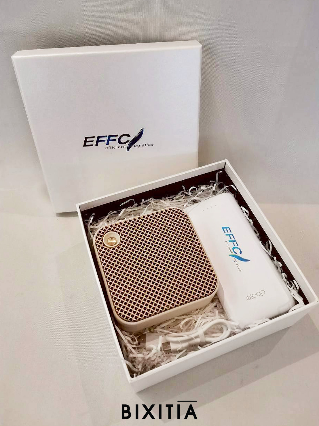 Premium set IT ลำโพงบลูทูธ Powerbank Eloop พร้อมกล่อง PIT-029