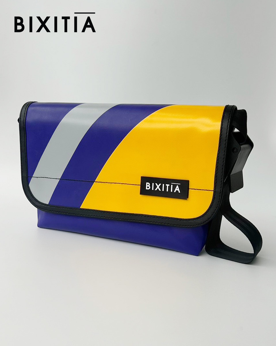 กระเป๋าผ้าใบสีตัด กระเป๋าผ้าใบ เปลี่ยนสี ใส่ logo ได้  Lifestyle Custom Bag HA-142