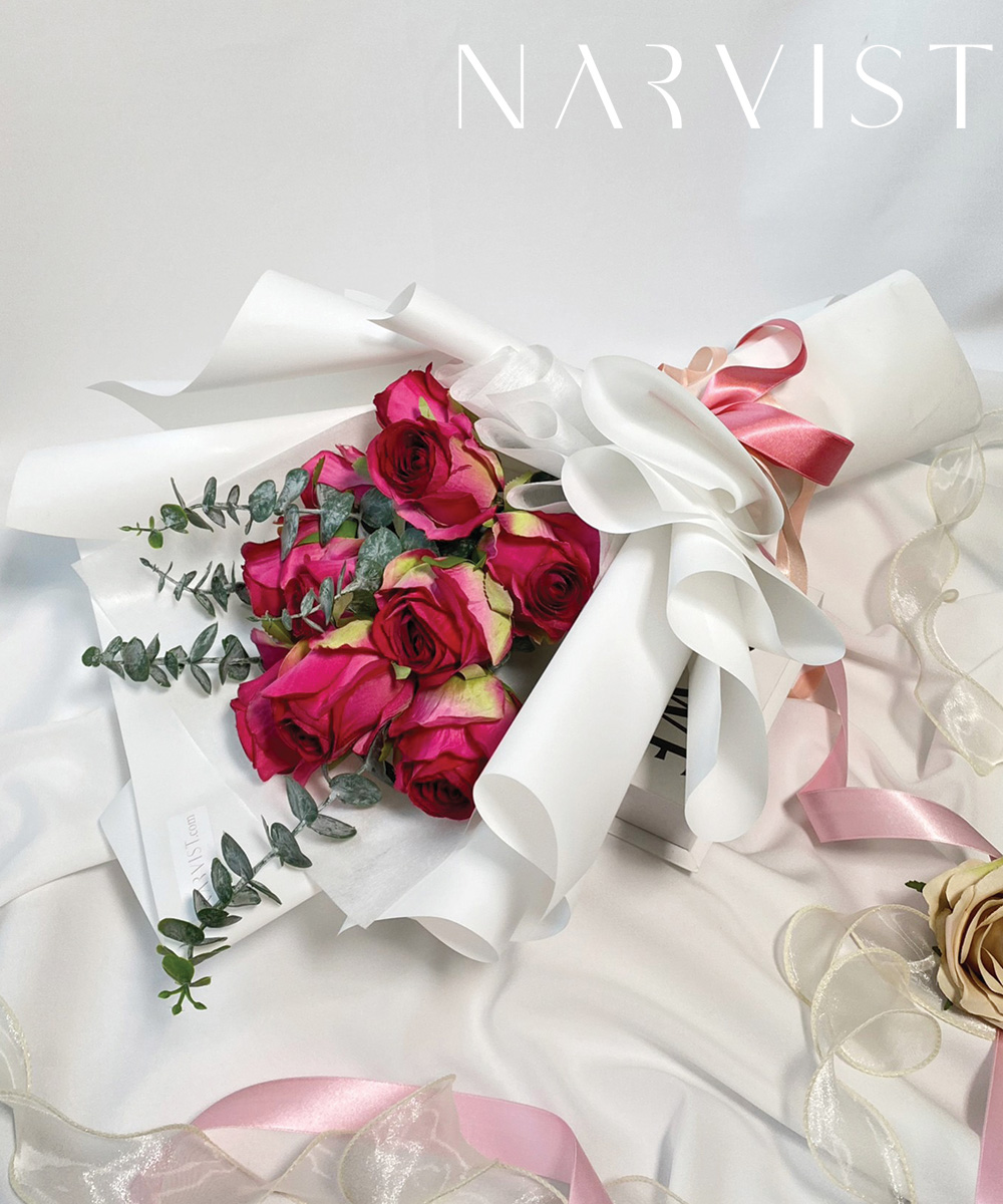 ชุดพรีเมี่ยมเซทผ้าพันคอวาเลนไทน์ Narvist  Happy Valentine's NV10