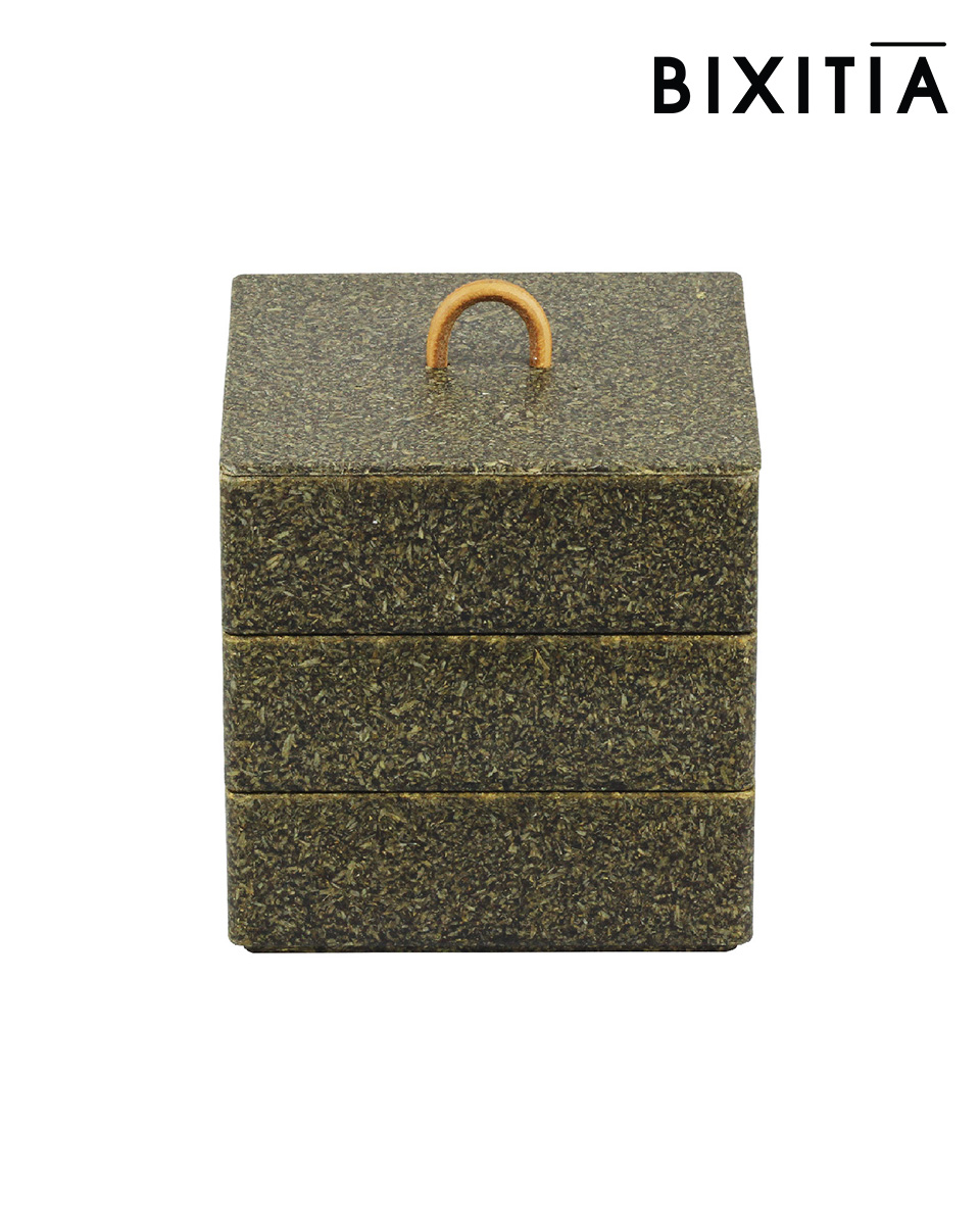 Bento Box Square - Husk กล่องพร้อมฝา ของพรีเมี่ยม รักษ์โลก Eco Product