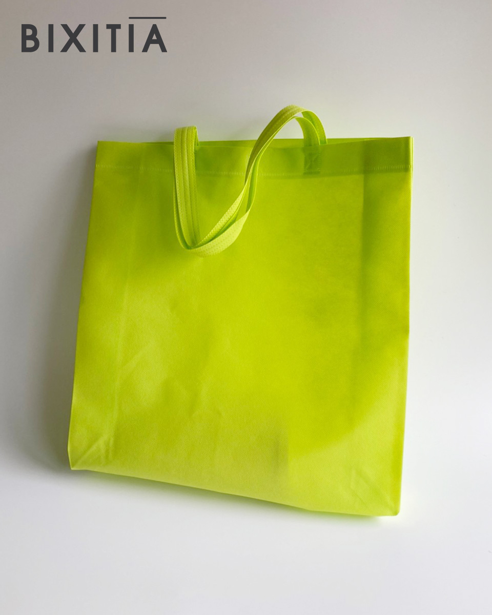 ถุงผ้าสปันบอนด์ (สีเขียว) ขนาด 40 x 41 x 10 x 10 cm cm ของพรีเมี่ยม รักษ์โลก Eco Product