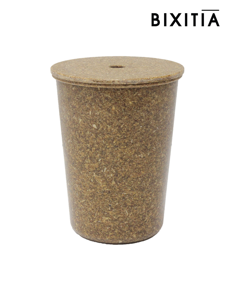 Wonder Cup+O-ring - Husk แก้วน้ำพร้อมฝา ของพรีเมี่ยม รักษ์โลก Eco Product